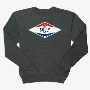 Sully Iowa Diamond Star Premium Crewneck Sweatshirt