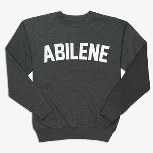 Abilene Kansas Classic Curve Premium Crewneck Sweatshirt