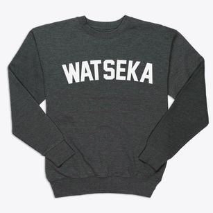 Watseka Illinois Classic Curve Premium Crewneck Sweatshirt