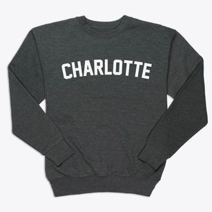 Charlotte New York Classic Curve Premium Crewneck Sweatshirt