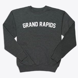 Grand Rapids Ohio Classic Curve Premium Crewneck Sweatshirt