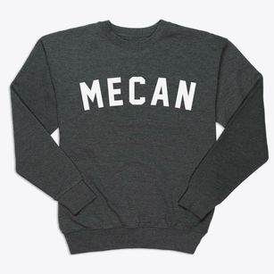 Mecan Wisconsin Classic Curve Premium Crewneck Sweatshirt