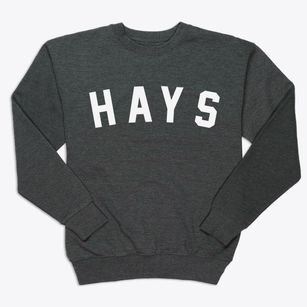 Hays Kansas Classic Curve Premium Crewneck Sweatshirt