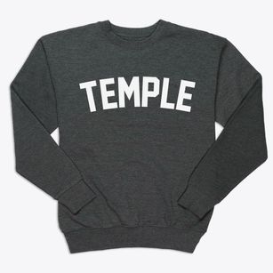 Temple Maine Classic Curve Premium Crewneck Sweatshirt