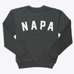 Napa California Classic Curve Premium Crewneck Sweatshirt