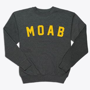 Moab Utah Classic Curve Premium Crewneck Sweatshirt