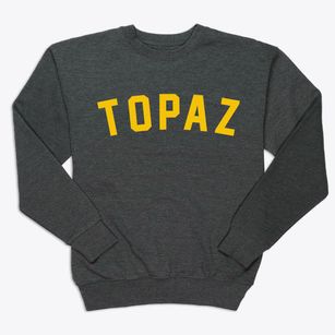 Topaz California Classic Curve Premium Crewneck Sweatshirt