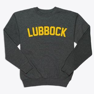 Lubbock Texas Classic Curve Premium Crewneck Sweatshirt