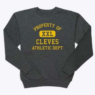 Cleves Ohio Athletic Dept Premium Crewneck Sweatshirt