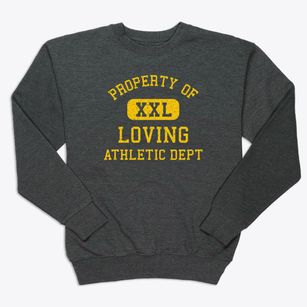 Loving New Mexico Athletic Dept Premium Crewneck Sweatshirt