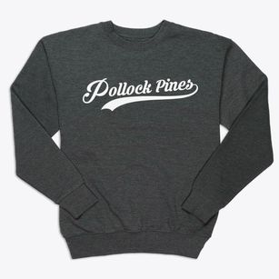 Pollock Pines California Vintage Team Premium Crewneck Sweatshirt