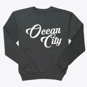 Ocean City Maryland Vintage Team Premium Crewneck Sweatshirt