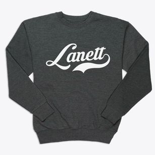 Lanett Alabama Vintage Team Premium Crewneck Sweatshirt