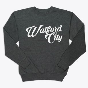 Watford City North Dakota Vintage Team Premium Crewneck Sweatshirt