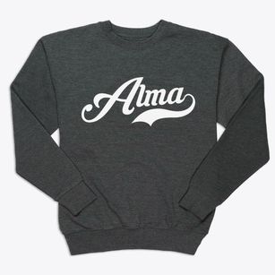 Alma Arkansas Vintage Team Premium Crewneck Sweatshirt
