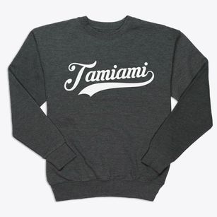 Tamiami Florida Vintage Team Premium Crewneck Sweatshirt