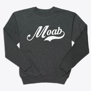 Moab Utah Vintage Team Premium Crewneck Sweatshirt