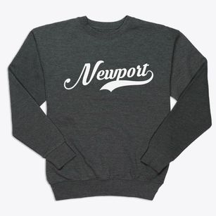 Newport North Carolina Vintage Team Premium Crewneck Sweatshirt