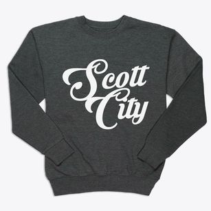 Scott City Missouri Vintage Team Premium Crewneck Sweatshirt