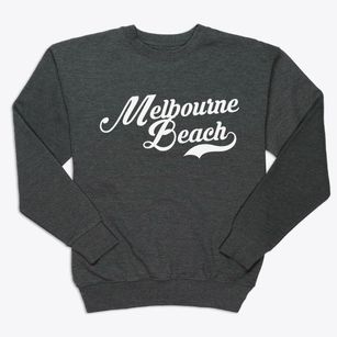 Melbourne Beach Florida Vintage Team Premium Crewneck Sweatshirt