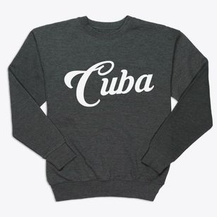 Cuba New York Vintage Team Premium Crewneck Sweatshirt