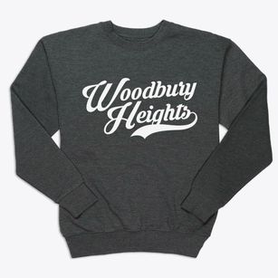 Woodbury Heights New Jersey Vintage Team Premium Crewneck Sweatshirt