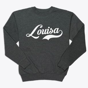 Louisa Kentucky Vintage Team Premium Crewneck Sweatshirt