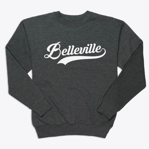 Belleville Wisconsin Vintage Team Premium Crewneck Sweatshirt