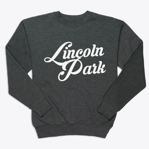 Lincoln Park Michigan Vintage Team Premium Crewneck Sweatshirt