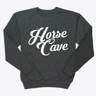 Horse Cave Kentucky Vintage Team Premium Crewneck Sweatshirt