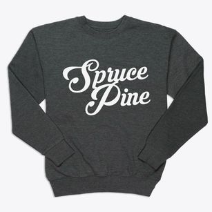 Spruce Pine North Carolina Vintage Team Premium Crewneck Sweatshirt
