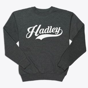 Hadley New York Vintage Team Premium Crewneck Sweatshirt
