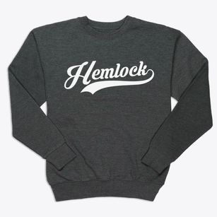 Hemlock Michigan Vintage Team Premium Crewneck Sweatshirt