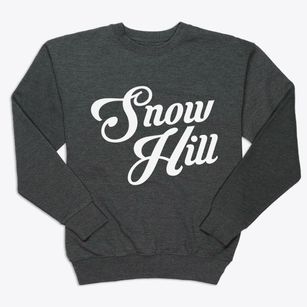 Snow Hill North Carolina Vintage Team Premium Crewneck Sweatshirt