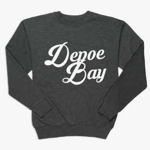 Depoe Bay Oregon Vintage Team Premium Crewneck Sweatshirt