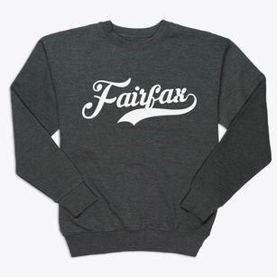 Fairfax Oklahoma Vintage Team Premium Crewneck Sweatshirt