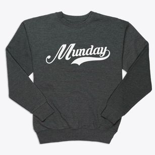 Munday Texas Vintage Team Premium Crewneck Sweatshirt