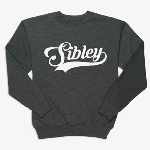 Sibley Louisiana Vintage Team Premium Crewneck Sweatshirt
