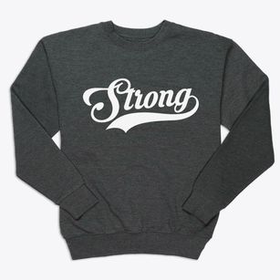 Strong Maine Vintage Team Premium Crewneck Sweatshirt