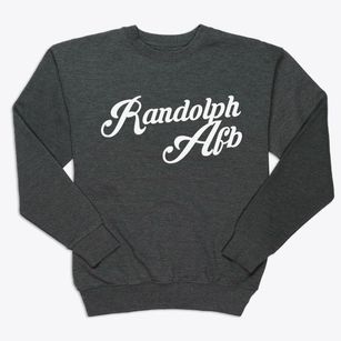 Randolph Afb Texas Vintage Team Premium Crewneck Sweatshirt