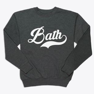Bath New Hampshire Vintage Team Premium Crewneck Sweatshirt