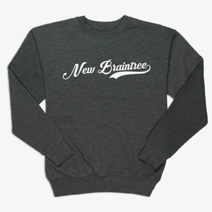 New Braintree Massachusetts Vintage Team Premium Crewneck Sweatshirt