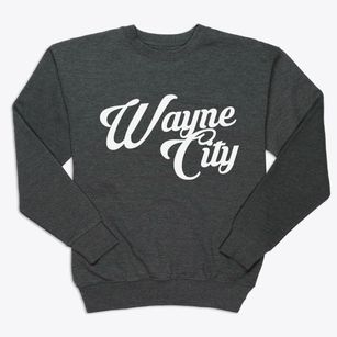 Wayne City Illinois Vintage Team Premium Crewneck Sweatshirt