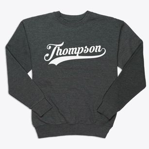 Thompson North Dakota Vintage Team Premium Crewneck Sweatshirt
