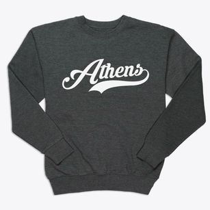 Athens Maine Vintage Team Premium Crewneck Sweatshirt