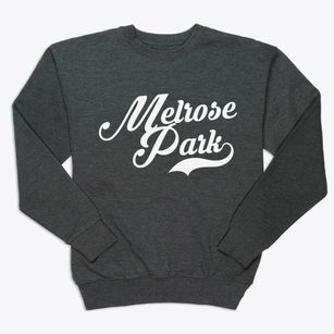 Melrose Park Illinois Vintage Team Premium Crewneck Sweatshirt