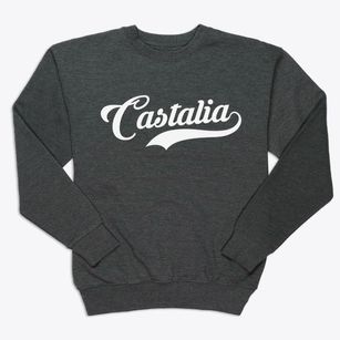 Castalia Ohio Vintage Team Premium Crewneck Sweatshirt
