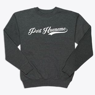 Port Hueneme California Vintage Team Premium Crewneck Sweatshirt