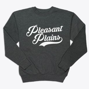 Pleasant Plains New Jersey Vintage Team Premium Crewneck Sweatshirt