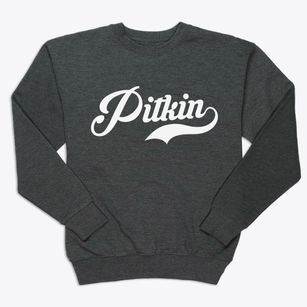 Pitkin Louisiana Vintage Team Premium Crewneck Sweatshirt